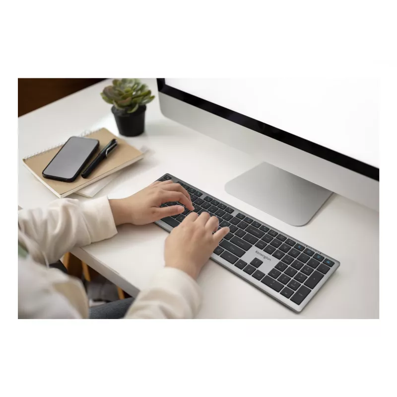 Teclado Kensington KB535 EQ recargable multidispositivo, Int ENG