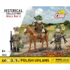 Cobi Blocks Ulanos polacos set de construcción de 44 piezas COIB-2062