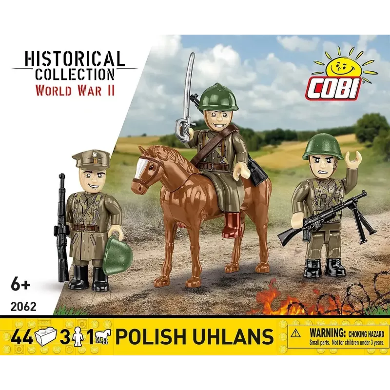 Cobi Blocks Ulanos polacos set de construcción de 44 piezas COIB-2062