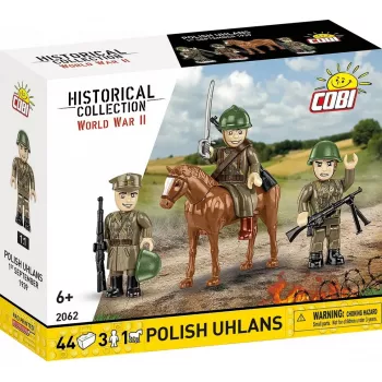 Cobi Blocks Ulanos polacos set de construcción de 44 piezas COIB-2062