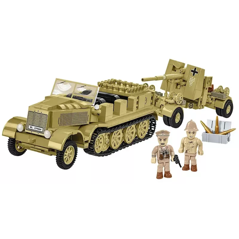 Cobi Blocks Sd.Kfz.8 con 8,8 cm Flak 36 set de construcción, 975 piezas