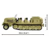 Cobi Blocks Sd.Kfz.8 con 8,8 cm Flak 36 set de construcción, 975 piezas