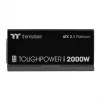 Fuente de alimentación Thermaltake Toughpower i2000W 2000 W, 24 pines ATX, 80 PLUS Platinum, ventilador de 140 mm, ATX, negra