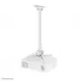 Soporte de techo para proyector Neomounts CL25-550WH1 – H 74,5-114,5 cm – Easy-Install – totalmente móvil