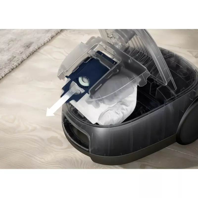 Aspirador de suelo Electrolux EB61CWPTD — 850 W, 3,5 L bolsa, limpieza en seco, rosa