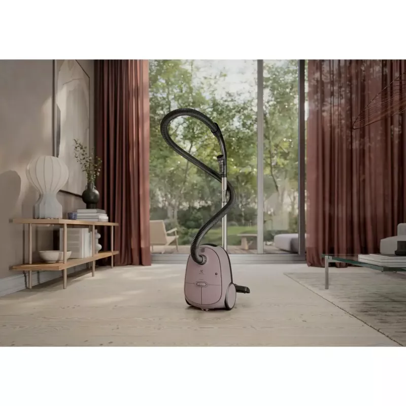 Aspirador de suelo Electrolux EB61CWPTD — 850 W, 3,5 L bolsa, limpieza en seco, rosa