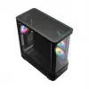 Caja de ordenador MODECOM VOLCANO AQ200 ARGB MIDI negra