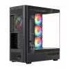 Caja de ordenador MODECOM VOLCANO AQ200 ARGB MIDI negra