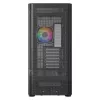Caja de PC MODECOM VOLCANO AQ400 ARGB MIDI negra — MODECOM MC-A-AQ400-4FA-B