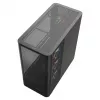 Caja de PC MODECOM VOLCANO AQ400 ARGB MIDI negra — MODECOM MC-A-AQ400-4FA-B