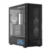 Caja de PC MODECOM VOLCANO AQ400 ARGB MIDI negra — MODECOM MC-A-AQ400-4FA-B