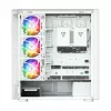 Caja de ordenador MODECOM VOLCANO AQ400 ARGB MIDI Tower, blanca