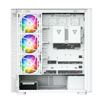Caja de ordenador MODECOM VOLCANO AQ400 ARGB MIDI Tower, blanca