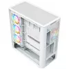Caja de ordenador MODECOM VOLCANO AQ400 ARGB MIDI Tower, blanca
