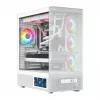 Caja de ordenador MODECOM VOLCANO AQ400 ARGB MIDI Tower, blanca