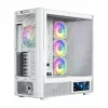Caja de ordenador MODECOM VOLCANO AQ400 ARGB MIDI Tower, blanca