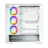 Caja de ordenador MODECOM VOLCANO AQ400 ARGB MIDI Tower, blanca