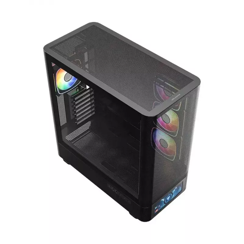 Caja de ordenador MODECOM VOLCANO AQ500 ARGB MIDI negra