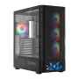 Caja de ordenador MODECOM VOLCANO AQ500 ARGB MIDI negra