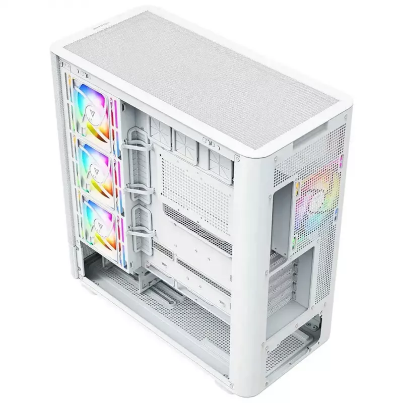 Caja de ordenador MODECOM VOLCANO AQ500 ARGB MIDI blanca