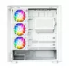 Caja de ordenador MODECOM VOLCANO AQ500 ARGB MIDI blanca