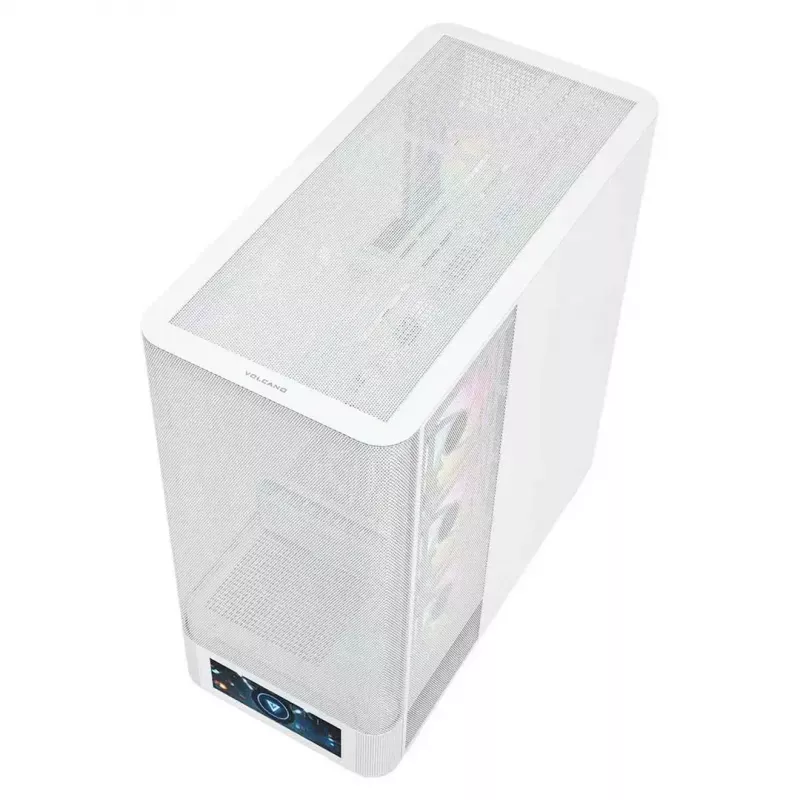 Caja de ordenador MODECOM VOLCANO AQ500 ARGB MIDI blanca