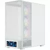 Caja de ordenador MODECOM VOLCANO AQ500 ARGB MIDI blanca