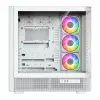 Caja de ordenador MODECOM VOLCANO AQ500 ARGB MIDI blanca