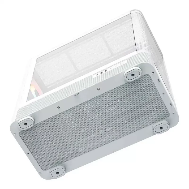 Caja de ordenador MODECOM VOLCANO AQ500 ARGB MIDI blanca