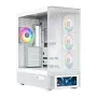 Caja de ordenador MODECOM VOLCANO AQ500 ARGB MIDI blanca