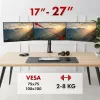 Soporte de monitor MACLEAN MC-137 — resorte de gas, para 3 monitores 17