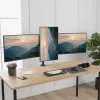 Soporte de monitor MACLEAN MC-137 — resorte de gas, para 3 monitores 17