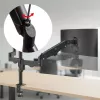 Soporte de monitor MACLEAN MC-137 — resorte de gas, para 3 monitores 17