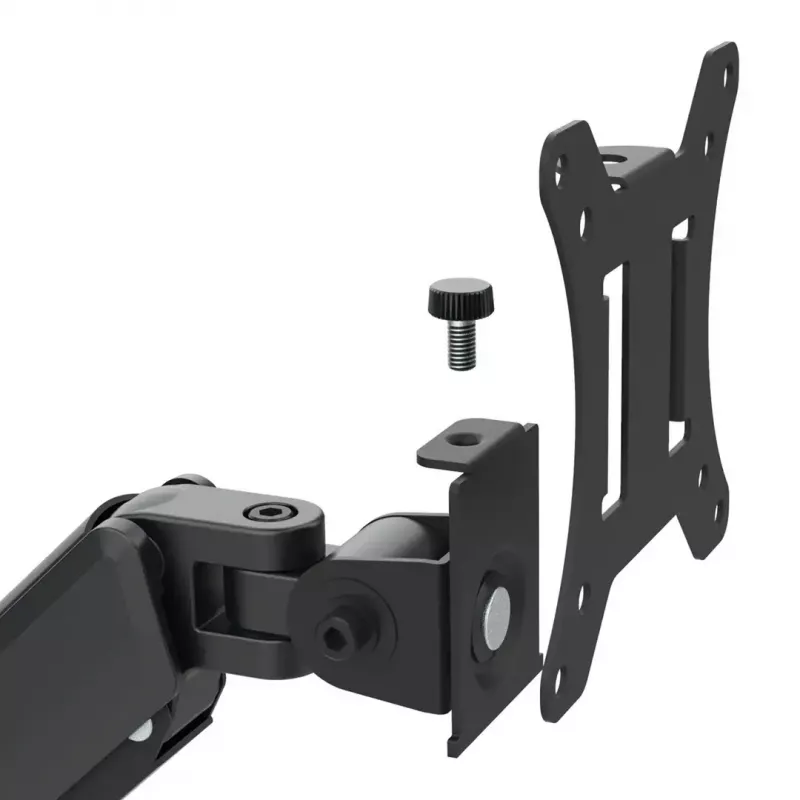 Soporte de monitor MACLEAN MC-137 — resorte de gas, para 3 monitores 17