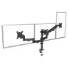 Soporte de monitor MACLEAN MC-137 — resorte de gas, para 3 monitores 17