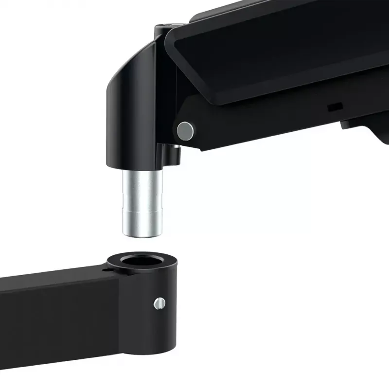 Soporte de monitor MACLEAN MC-137 — resorte de gas, para 3 monitores 17