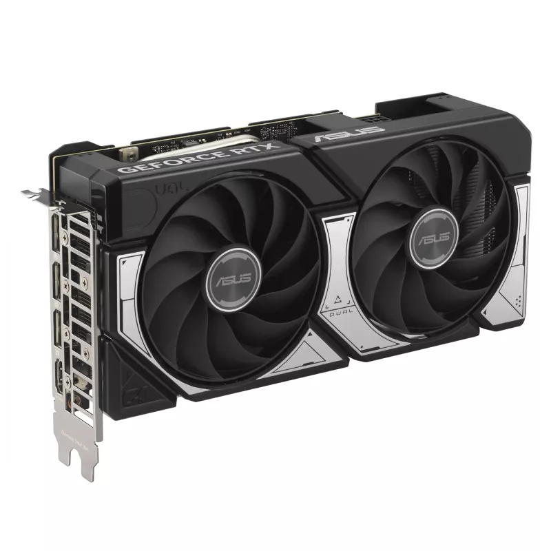 Tarjeta gráfica ASUS GeForce RTX 5060 Ti Dual — 8 GB GDDR7, 128 bits, PCIe 5.0, refrigeración activa (2 ventiladores), máx. 7680×4320