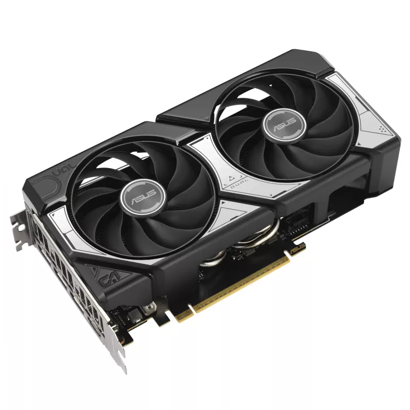 Tarjeta gráfica ASUS GeForce RTX 5060 Ti Dual — 8 GB GDDR7, 128 bits, PCIe 5.0, refrigeración activa (2 ventiladores), máx. 7680×4320