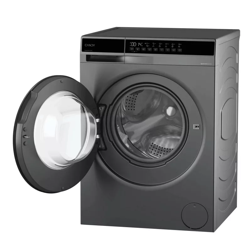 Lavadora Candy EY 27SB7G-S de carga frontal 7 kg 1200 rpm gris