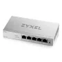 Switch gestionado L2 Gigabit PoE de sobremesa Zyxel GS1200-5HPV3 — 5x Gigabit (10/100/1000), PoE, entrada DC, capacidad de conmutación 10 Gbit/s