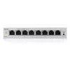 Switch gestionado L2 Gigabit Ethernet Zyxel GS1200-8V3 — 8x RJ-45 10/100/1000, 16 Gbit/s, MAC 4000, sobremesa, gris