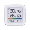 Estación meteorológica inalámbrica GreenBlue GB169 — temperatura y humedad interior/exterior, reloj, alarma, alcance hasta 60 m, °C/°F seleccionable