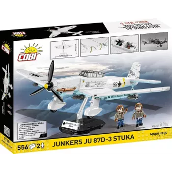 Set de construcción Cobi Blocks Junkers JU 87D-3 Stuka 556 piezas