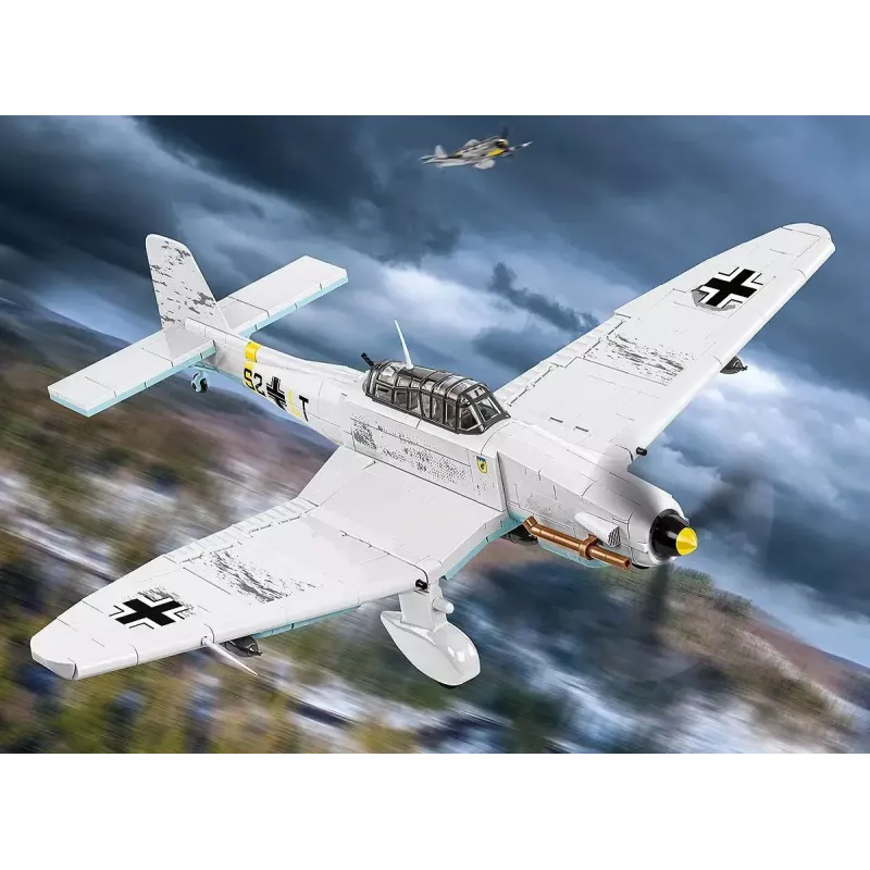 Set de construcción Cobi Blocks Junkers JU 87D-3 Stuka 556 piezas