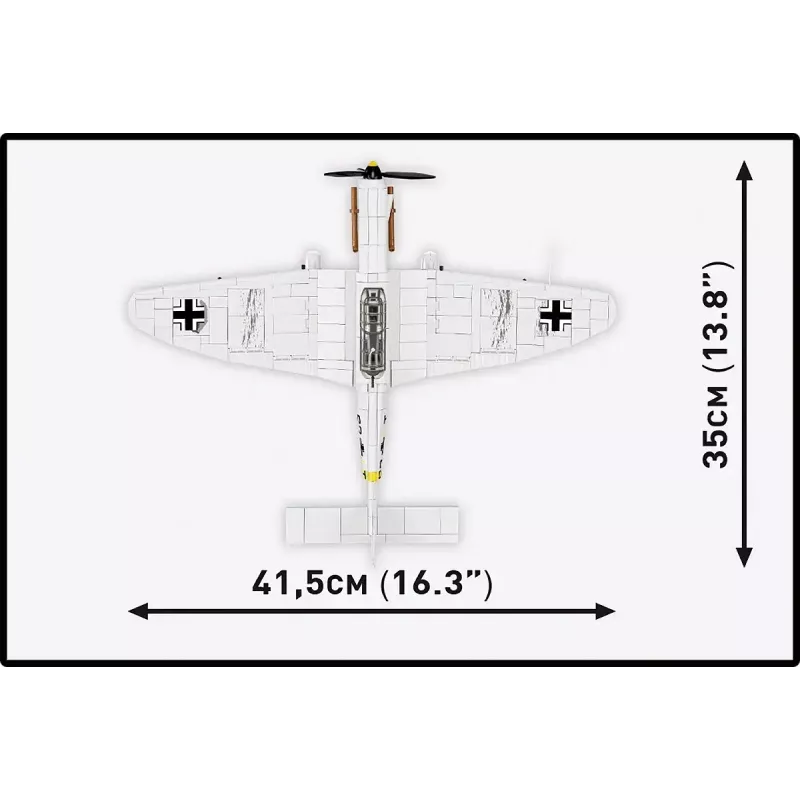 Set de construcción Cobi Blocks Junkers JU 87D-3 Stuka 556 piezas