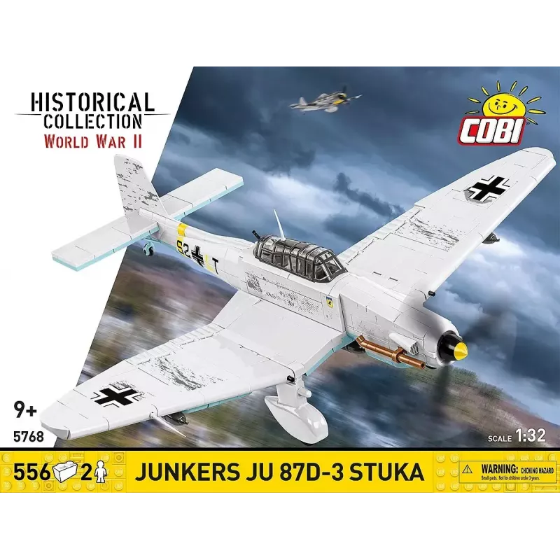 Set de construcción Cobi Blocks Junkers JU 87D-3 Stuka 556 piezas