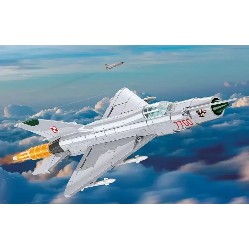 Bloques de construcción Cobi MiG-21 MF set de 381 bloques — maqueta de juguete para montar