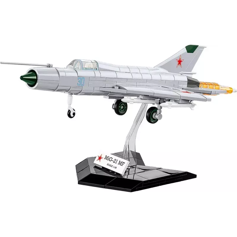 Bloques de construcción Cobi MiG-21 MF set de 381 bloques — maqueta de juguete para montar