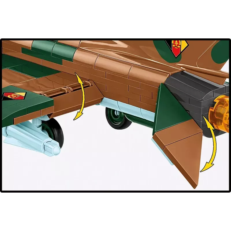 Maqueta Cobi MiG-21 396 piezas — set de construcción Cobi Blocks