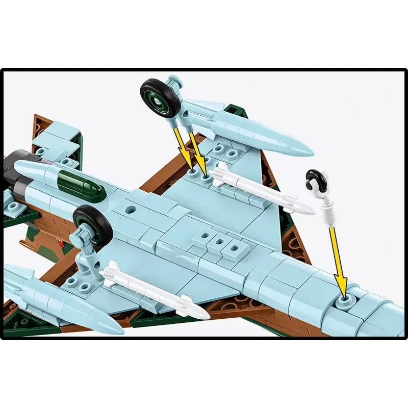 Maqueta Cobi MiG-21 396 piezas — set de construcción Cobi Blocks